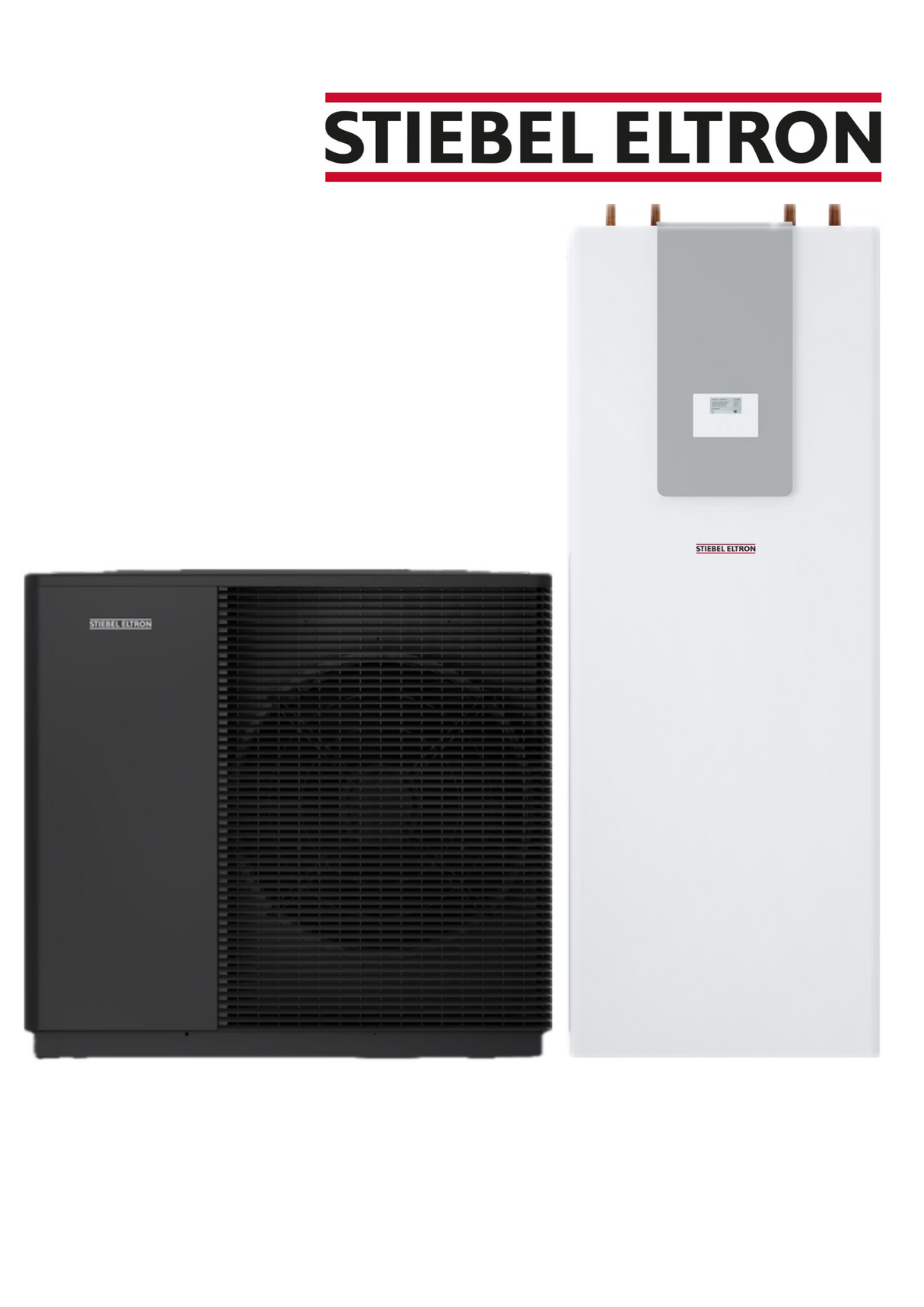 STIEBEL ELTRON WPL-A 10.07 kW Wärmepumpe + Heizkessel mit HSBC 200