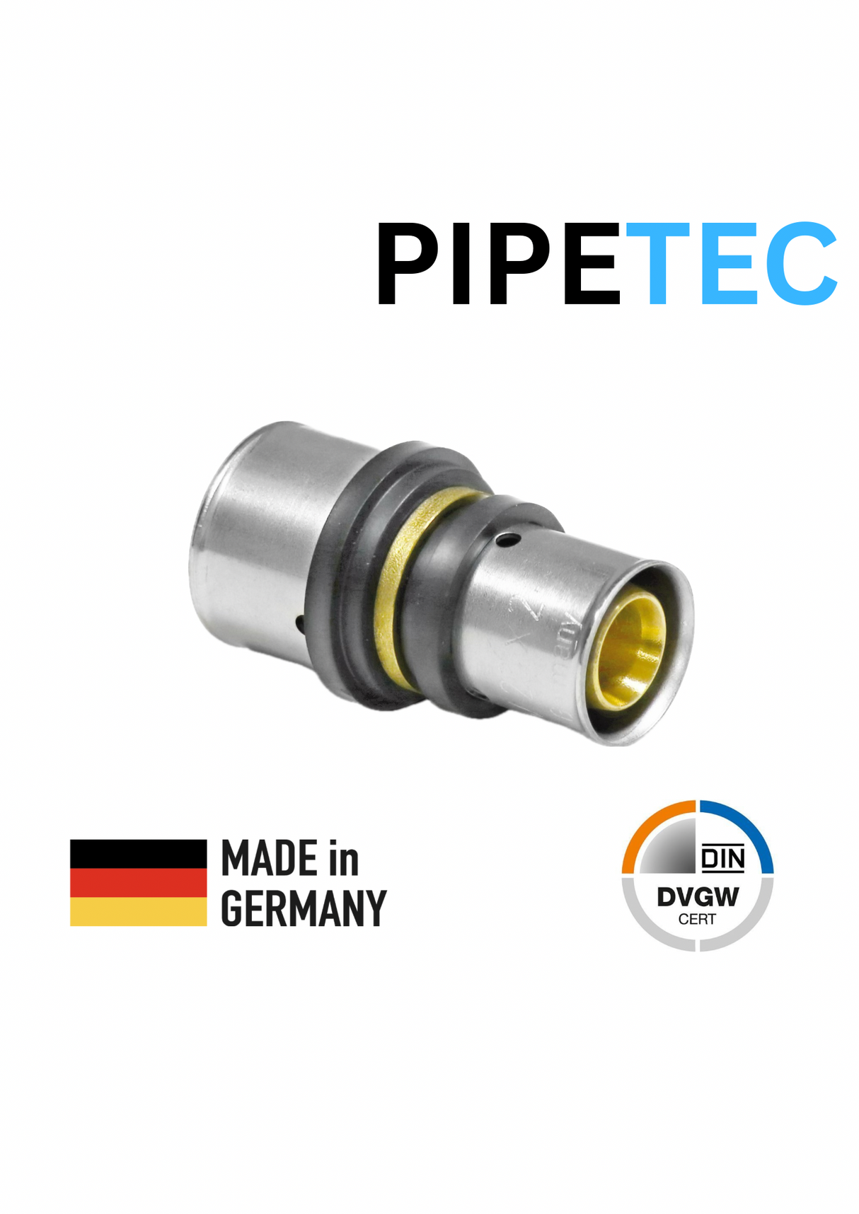 Pipetec Press-Reduzierung