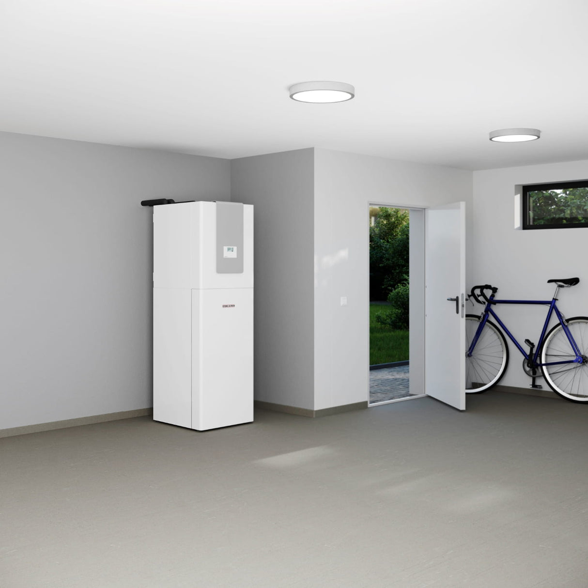 STIEBEL ELTRON WPL-A 7.09 kW Wärmepumpe Plus HK mit HSBC 200