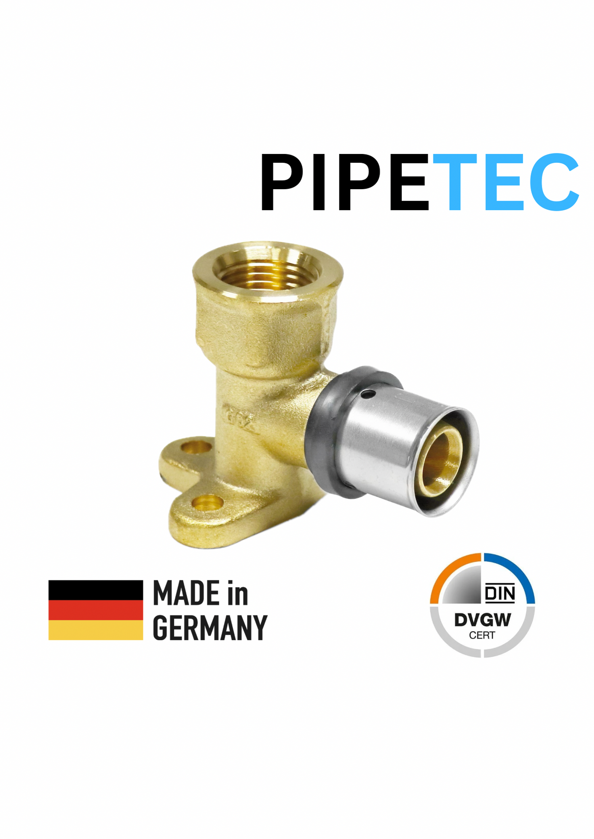 Pipetec Press-Wandwinkel