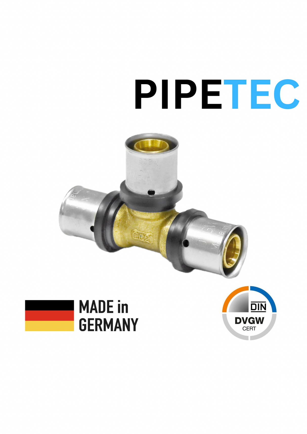 Pipetec Press-T-Stück